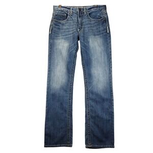 BKE Jake Straight Leg Jeans Mens 32XL Blue Excellent Medium Wash ABM15019